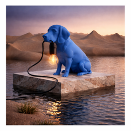 Beagle bordlampe