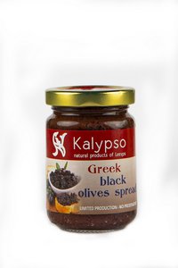 Griechische schwarze Olivenpaste (Aufstrich)