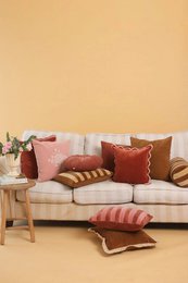 Kussenhoes | Camellia Rose kruissteekkussenhoes van Sanctuary Living