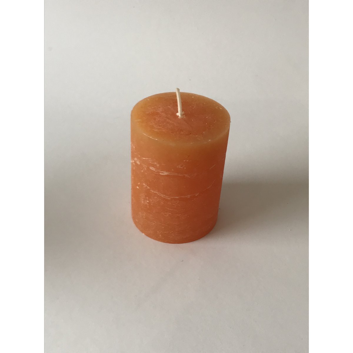 Rustikaler Stumpen 70x 90 mm, 2,4 orange
