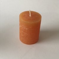 Rustikaler Stumpen 70x 90 mm, 2,4 orange