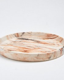 Marble Round Tray 28cm
