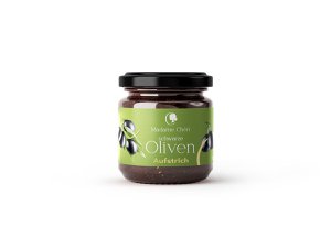 Aufstrich - Schwarze Oliven (180g)