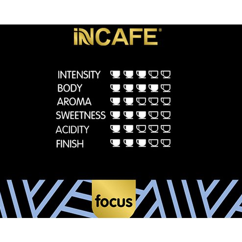 Kawa espresso iNCAFE FOCUS, 25 komp. Nespresso. kapsułki