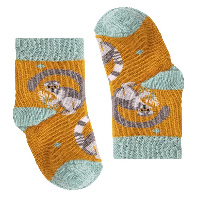 Lemuren-Socken für Kinder