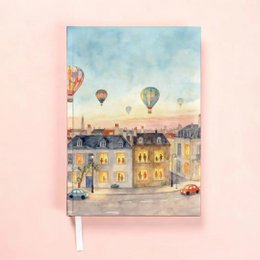 Notebook | Hardbound A5 Plain Pages Illustrated