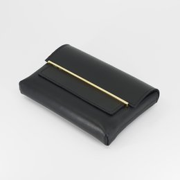 FRAME clutch taske - 22k guld