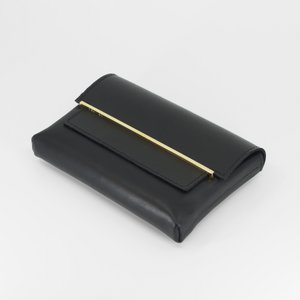 FRAME Clutch - 22 Karat Gold