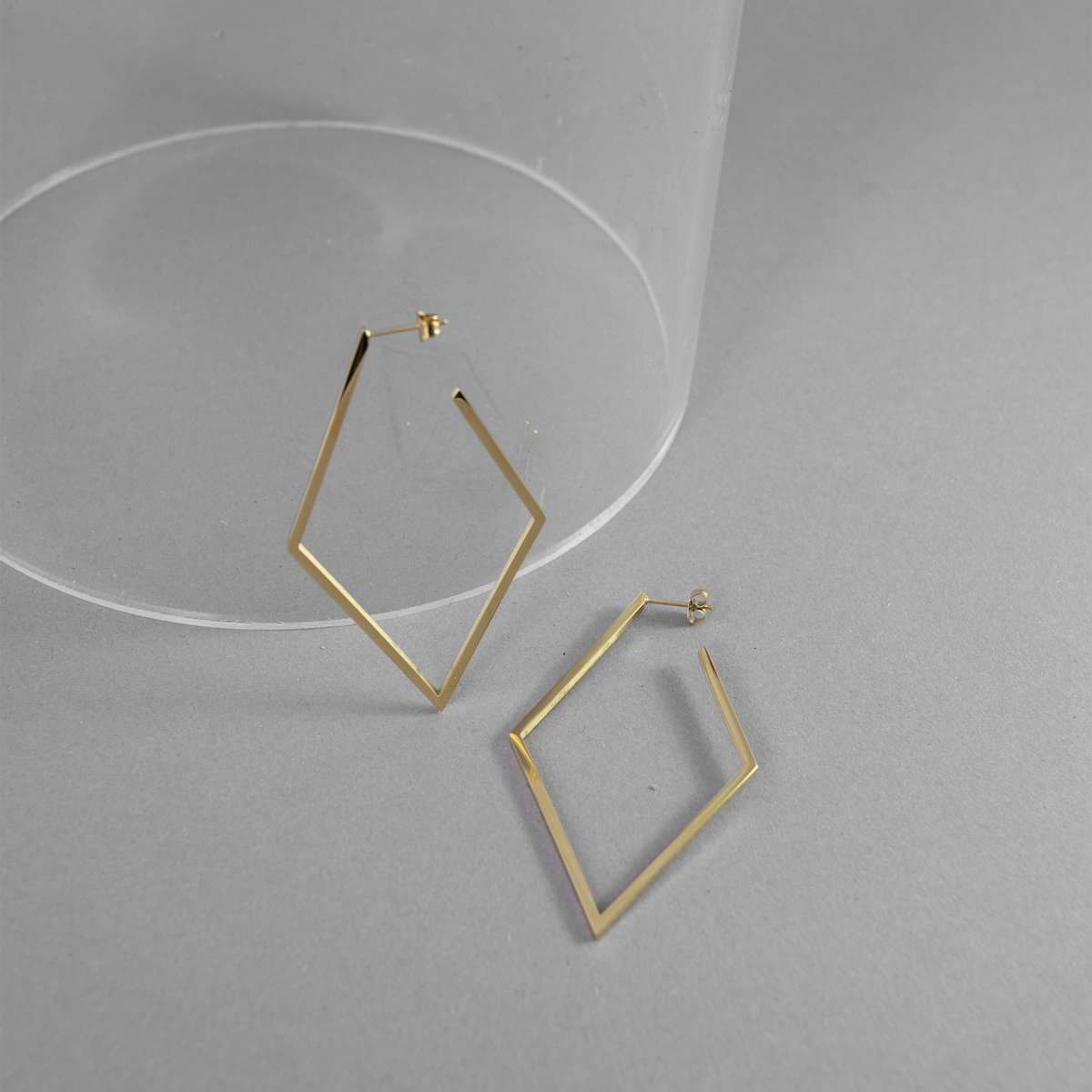 FRAME Gold Earrings