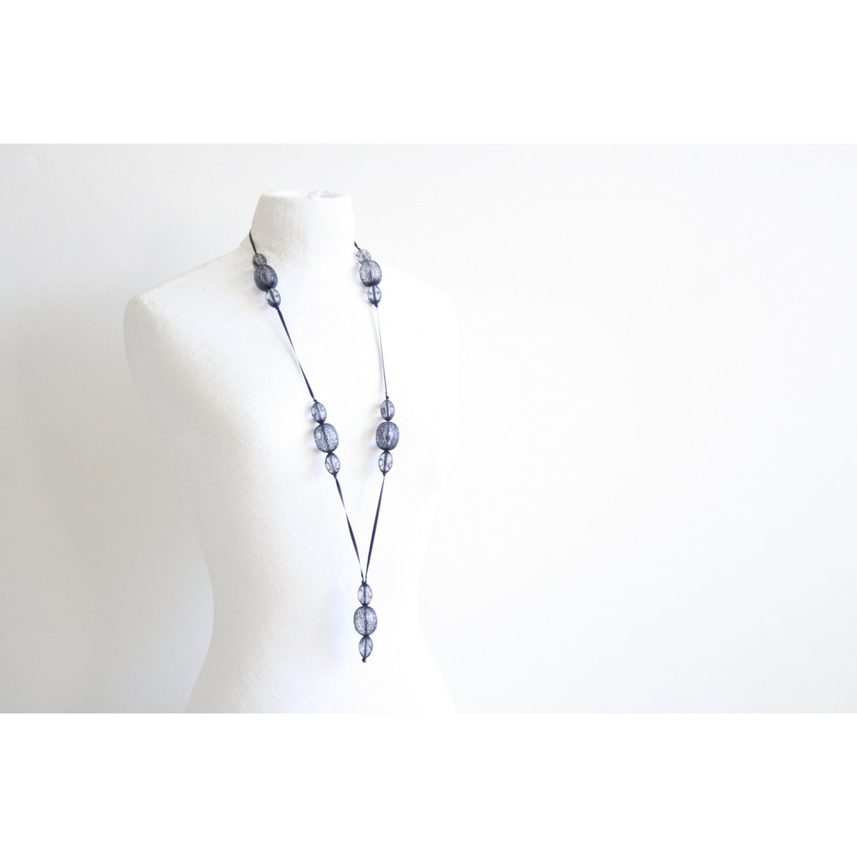 Halsketting Medium - blauw