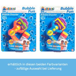 Pistola de pompas de jabón Bubble Fun, 2 surtidos