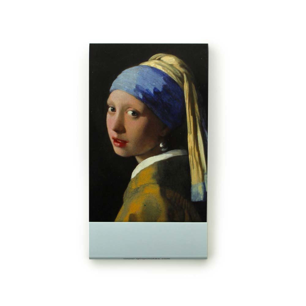 Notelet, La joven de la perla, Vermeer