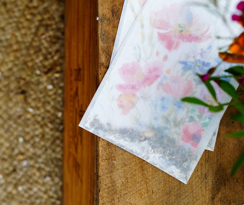 Tüte Blumensamen! Wirf wie Konfetti!