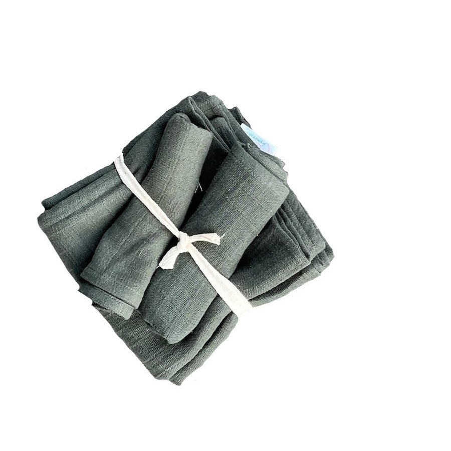Set of muslin cloths - organic cotton