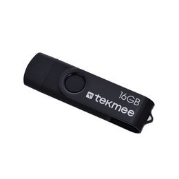 Memoria USB 3 en 1 de 16 GB. Conectores tipo C + Micro USB + USB