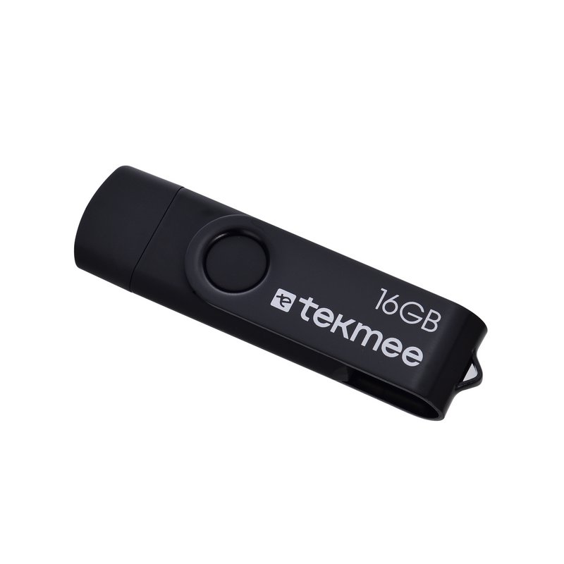Memoria USB 3 en 1 de 16 GB. Conectores tipo C + Micro USB + USB