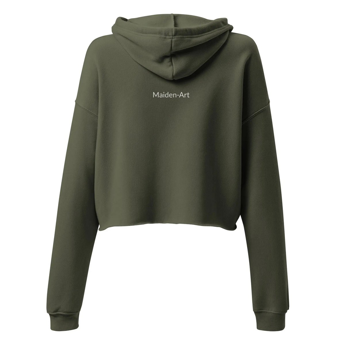 Crop Hoodie – Self Love Addicted mit STICKEREI