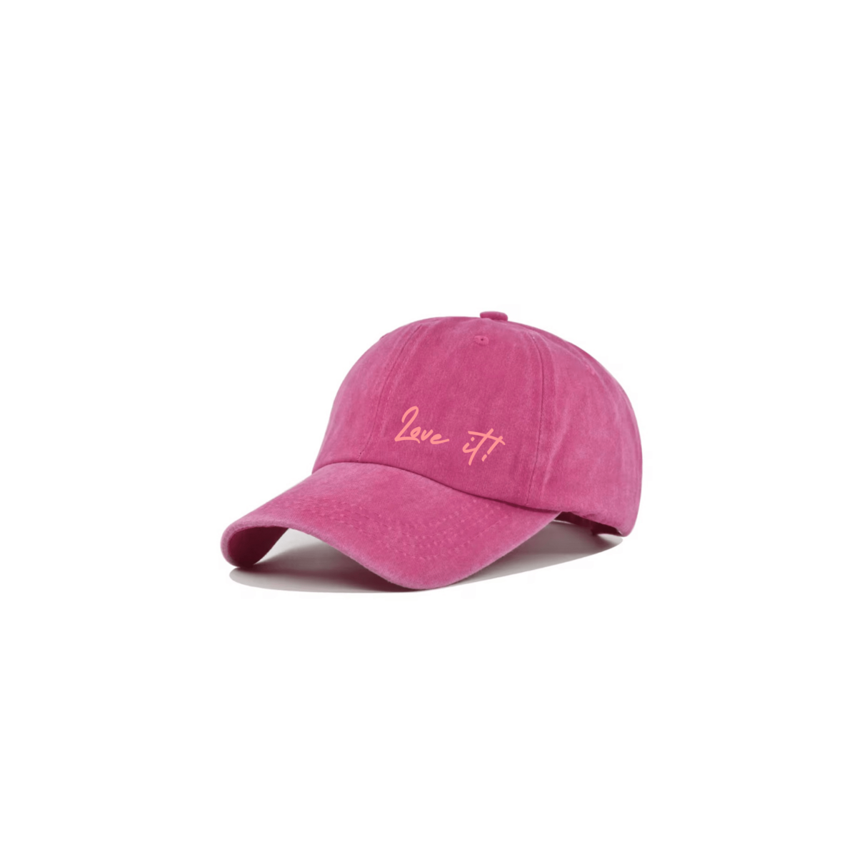 LEY! Cappellino "Love it" in copia rosa