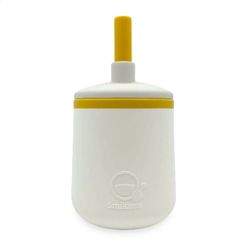 Silicone children's cup (white)