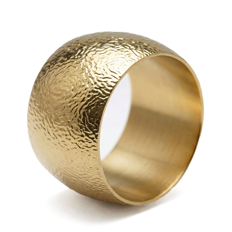 Servietring - Guldring