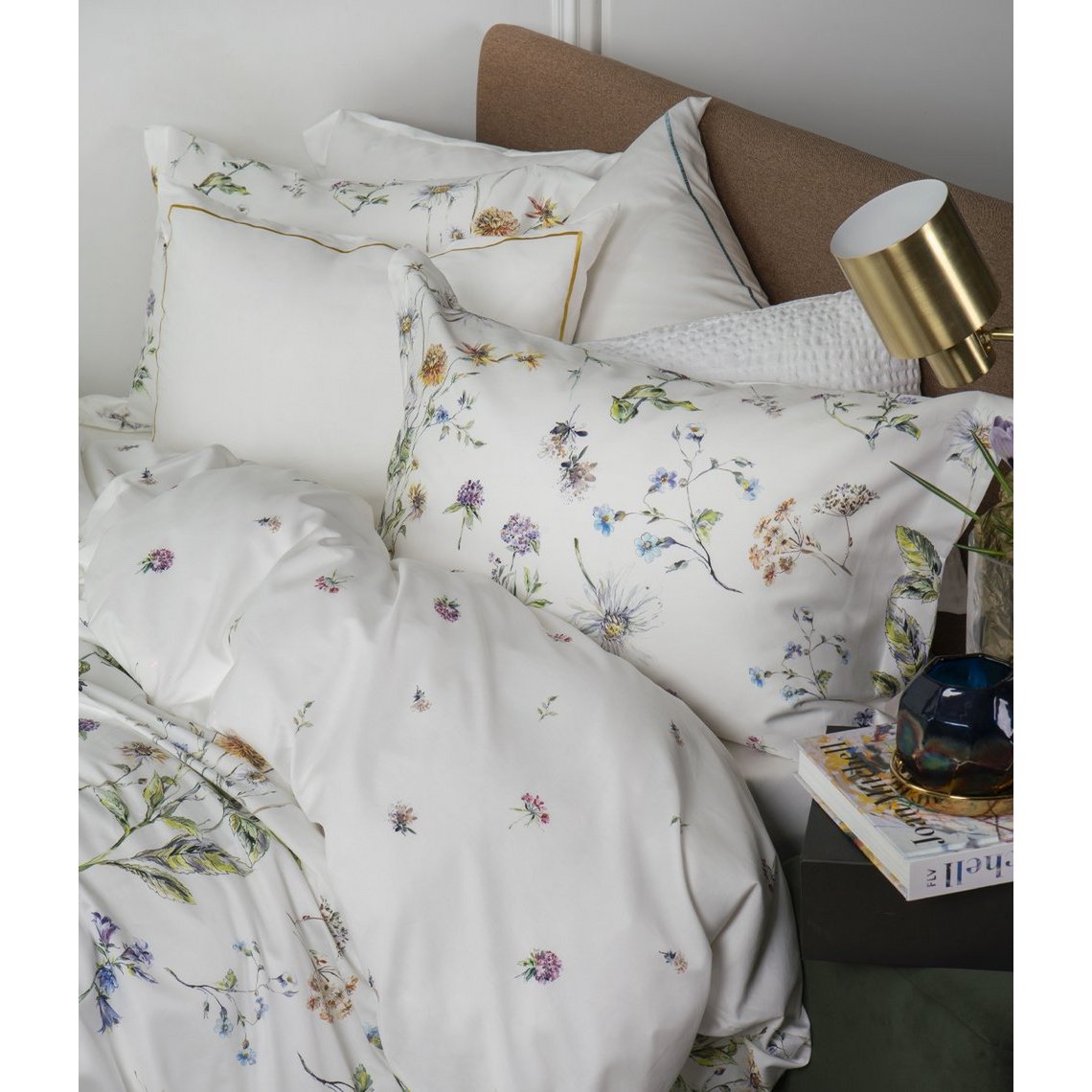 Sateen pillowcase Midsummer