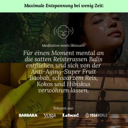 Slow Down Antioxidants - Bali - Meditation Facial