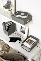 HOLGER nested document organizing, set of 5 - Grey C64