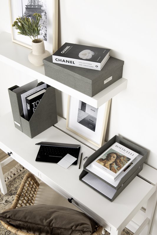 HOLGER nested document organizing, set of 5 - Grey C64