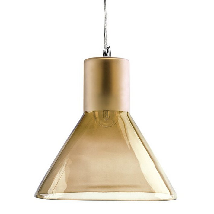 Trichter Pendelleuchte - Amber Tint