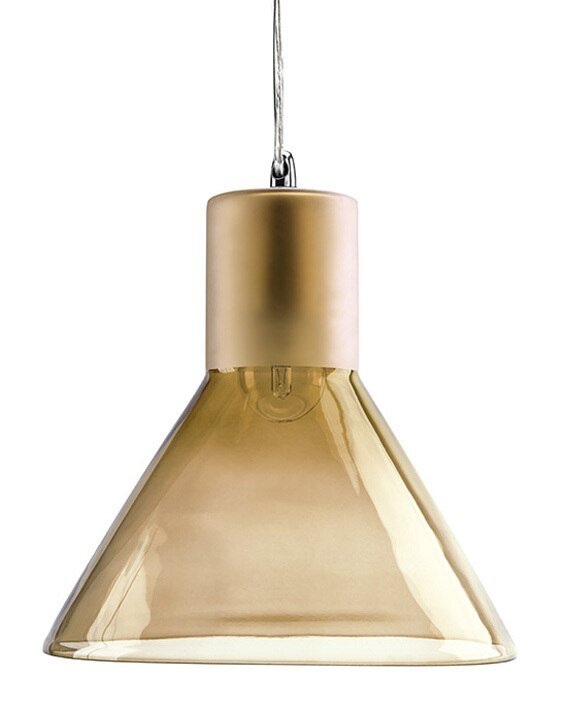 Trichter Pendelleuchte - Amber Tint