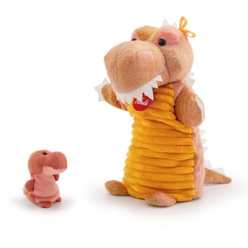 Pacynka Dinozaur z dzieckiem 25cm