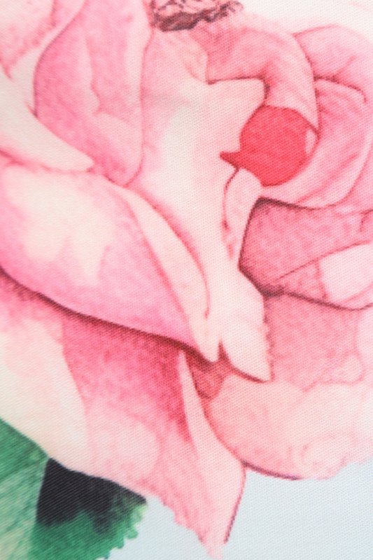 EU BOCK LISETTE BEX BLEU BLEUR TROIS SIRTER SHEEVE ROSE ROSE PRINT BOLERO