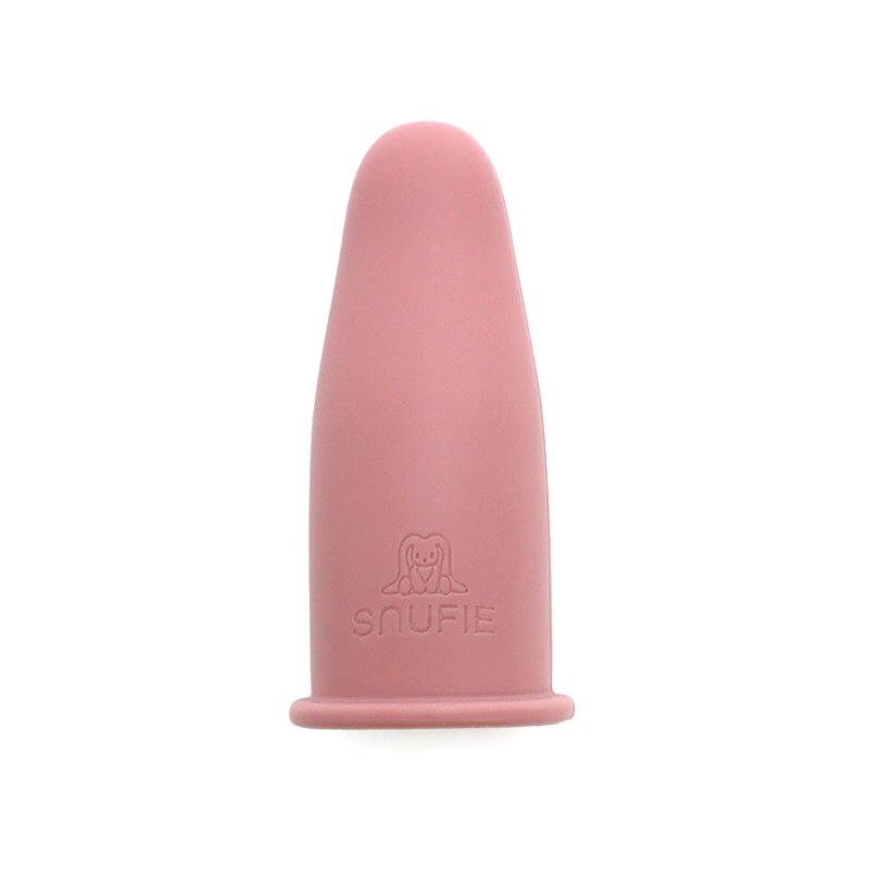 SNUFIE | Finger Toothbrush | Set of 2 | BLUSH & PINK