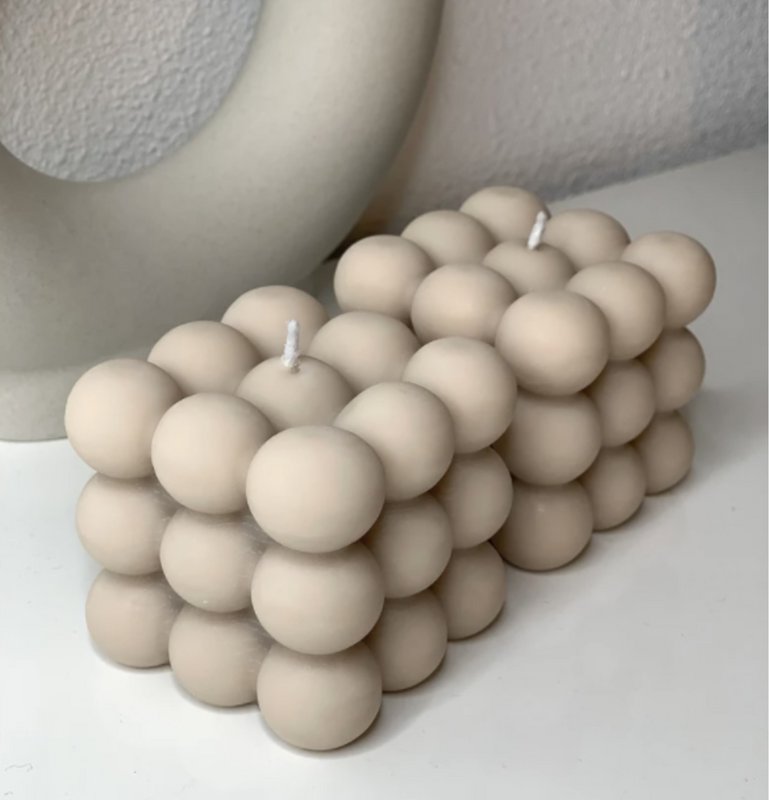 Boblelys beige