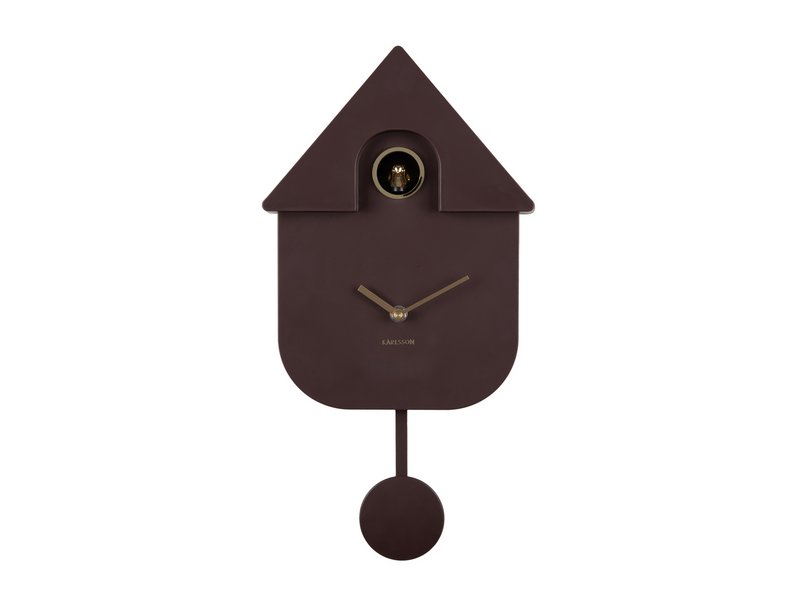 Reloj de Pared Moderno Cuco Oro