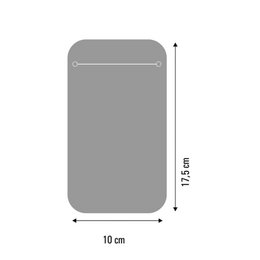 Lieblings-Smartphone-Hülle aus grauem Filz Bertoni