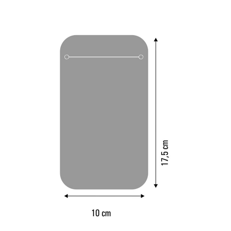 Lieblings-Smartphone-Hülle aus grauem Filz Bertoni
