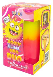 Tuban Slime - Jiggly Slime - Neo Duo - Geel En Roze 430g