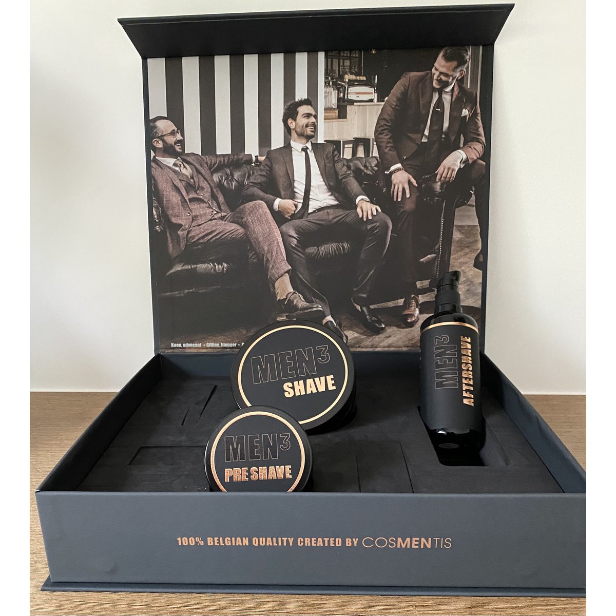 MEN³ SHAVING BOX