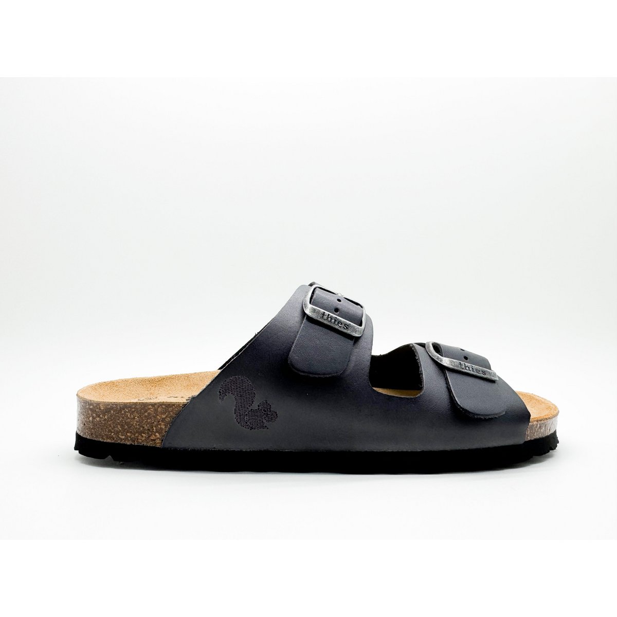 thies 1856 ® Eco Leather Sandal charcoal