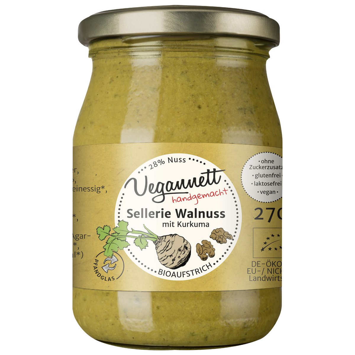 Celery walnut organic spread
