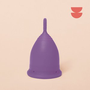 divine Menstruationstasse I Soft l Royal Purple l Größe M