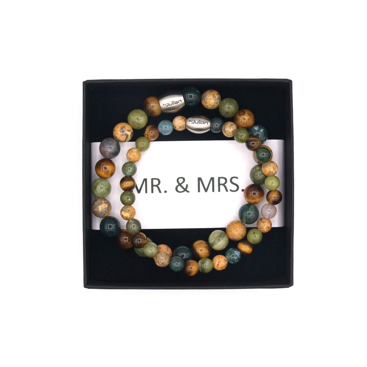 MR. & MRS. bracelet set fall