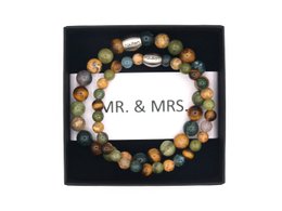 MR. & MRS. bracelet set fall