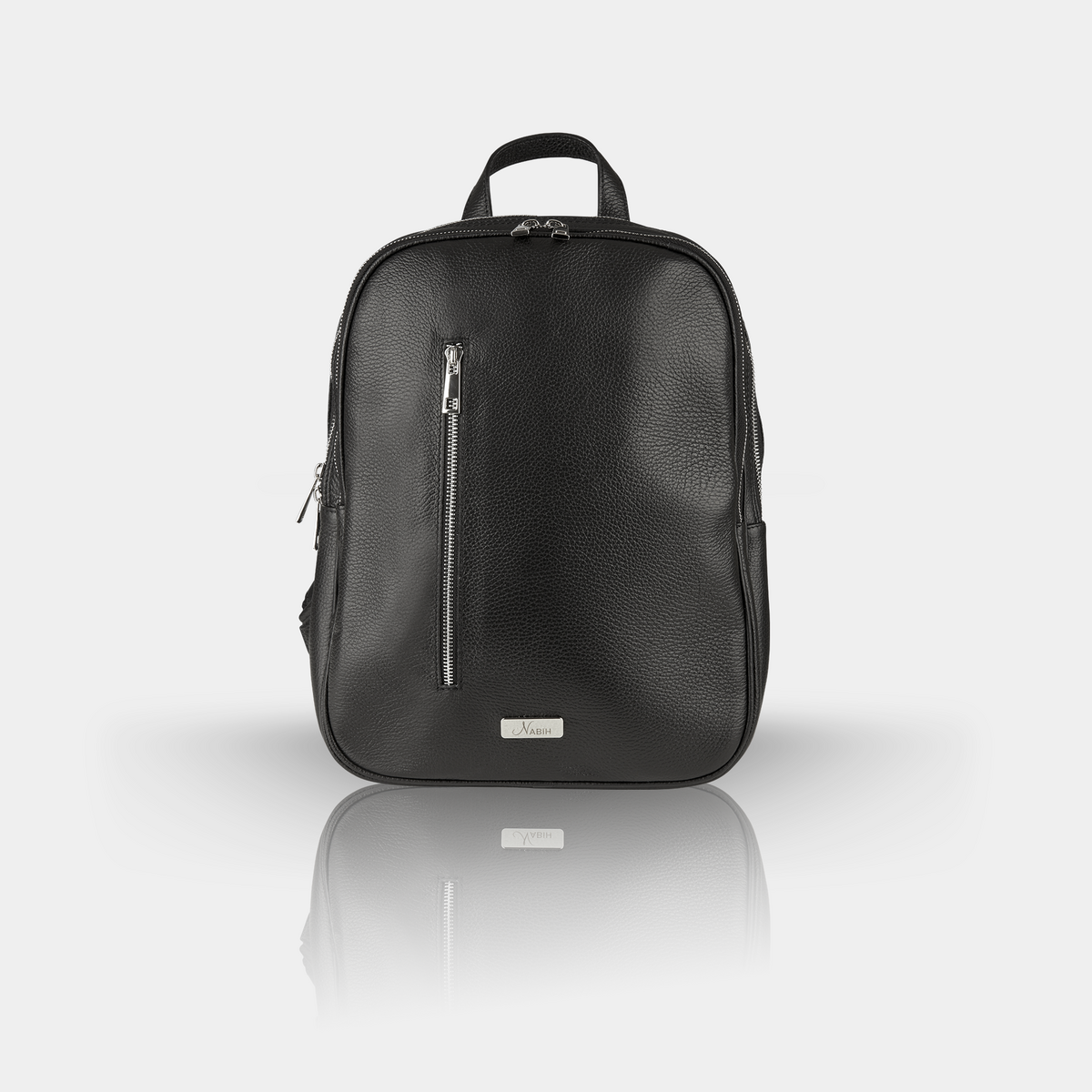 "Sokotra" leather backpack, black