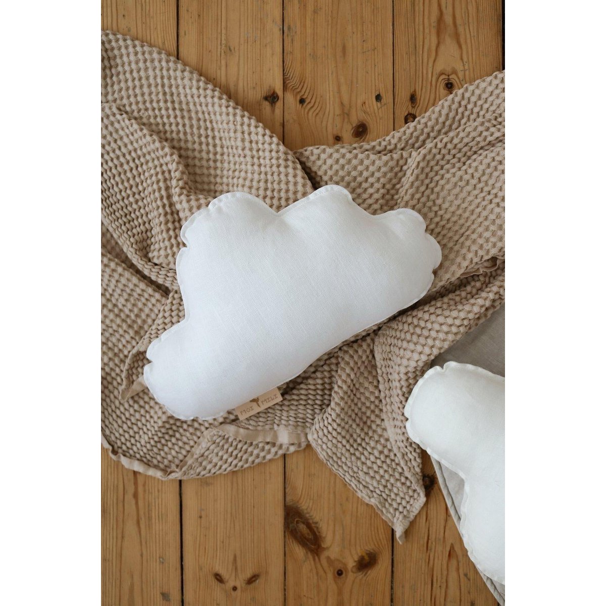 Oreiller Nuage en Lin « Blanc »