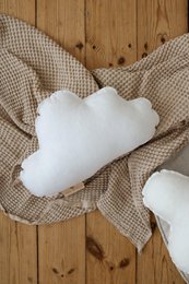 Oreiller Nuage en Lin « Blanc »