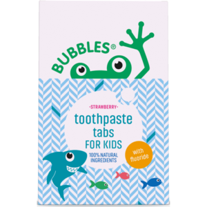 Bubbles Toothpaste Tabs - With Fluorine