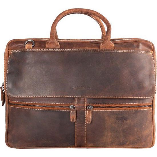 Arrigo Laptoptas 17 inch Cognac
