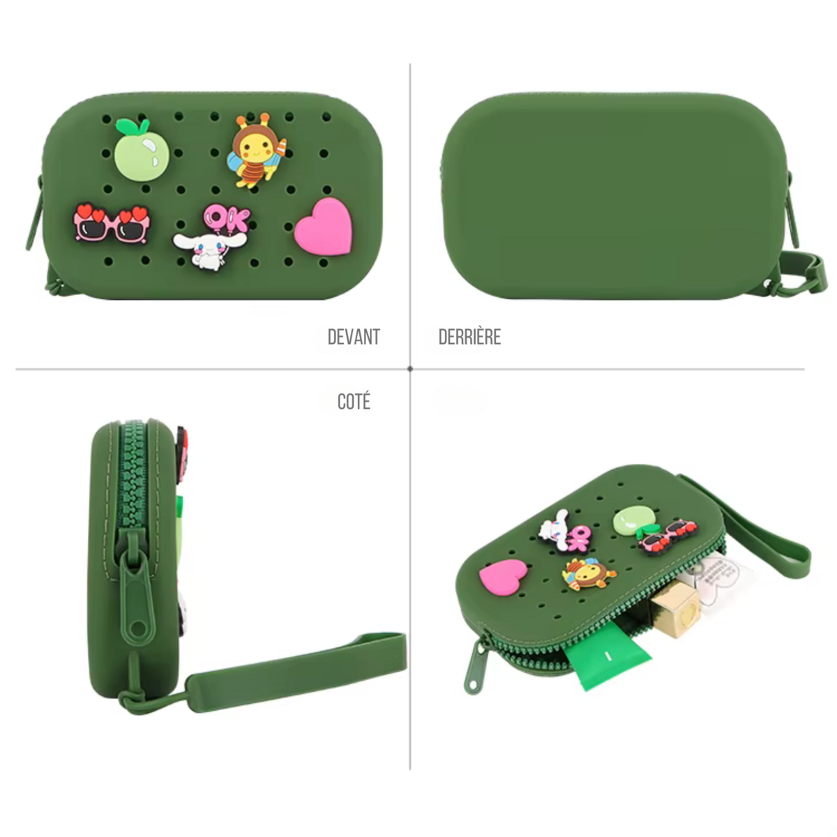 Pocket perforato Petikids - forma rettangolare - fai -da -te - regalo originale e creativo